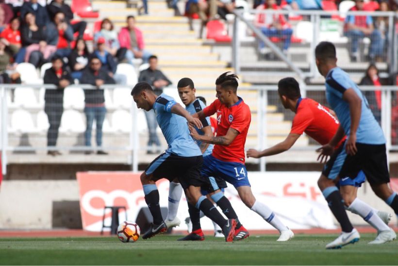 La Roja sub 20 perdió en penales ante Uruguay en partido amistoso