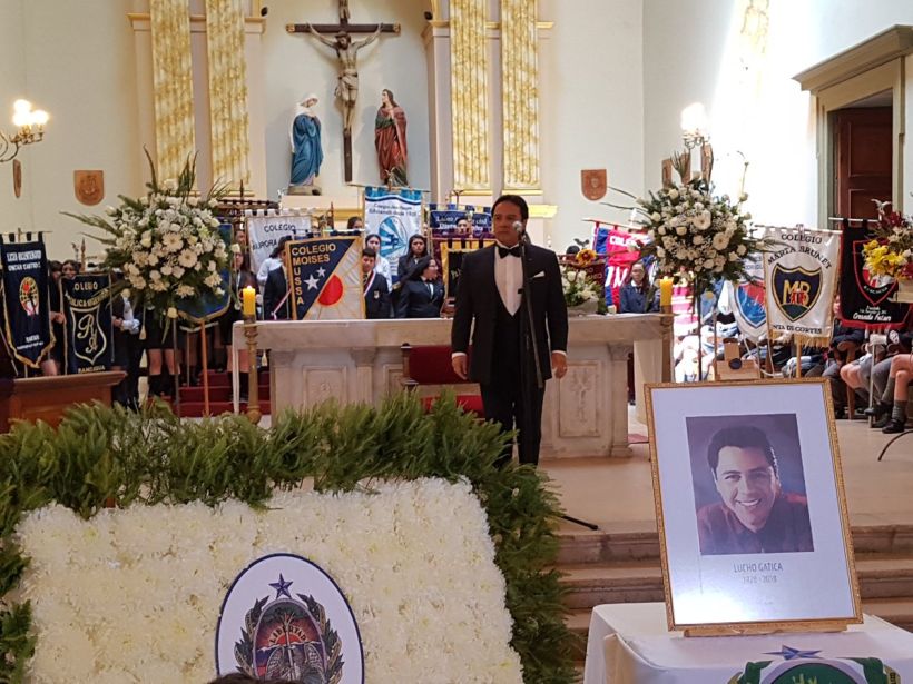 Lucho Gatica fue homenajeado con una misa en Rancagua