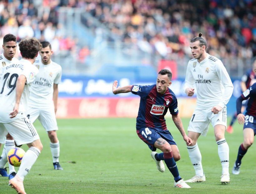 El sorprendente Eibar de Fabián Orellana goleó al Real Madrid
