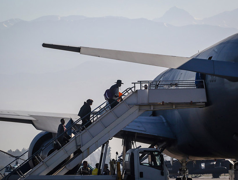 101 chilenos retornarán al país desde Venezuela en el mismo vuelo abordado por haitianos