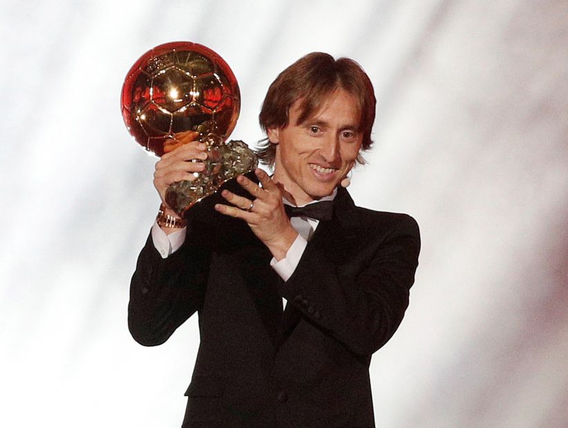 Luka Modric ganó su primer Balón de Oro