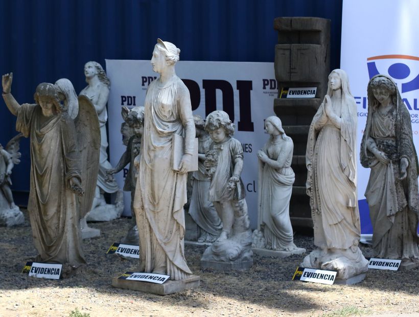 CDE se querelló contra el empresario Raúl Schüller por caso de esculturas robadas