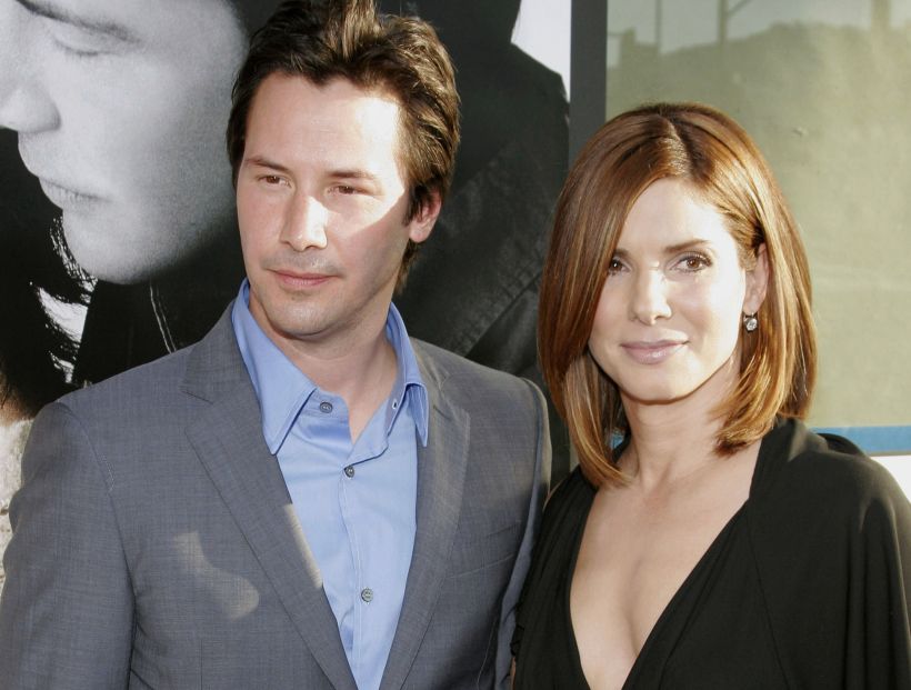 Sandra Bullock confesó que se enamoró de Keanu Reeves, pero no fue correspondida