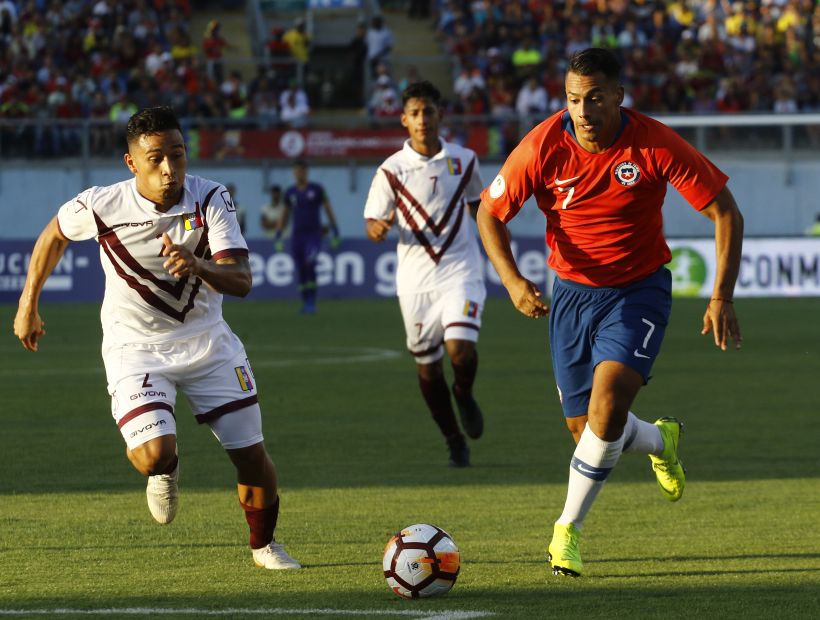 La 'Roja' cayó ante Venezuela y no levanta cabeza en el Sudamericano Sub 20