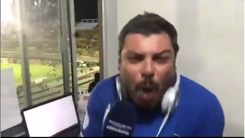[VIDEO] El apasionado festejo de un relator uruguayo tras el título de Nacional ante Peñarol