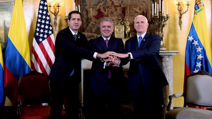 Vicepresidente de EE.UU reafirmó apoyo a Guaidó tras los 