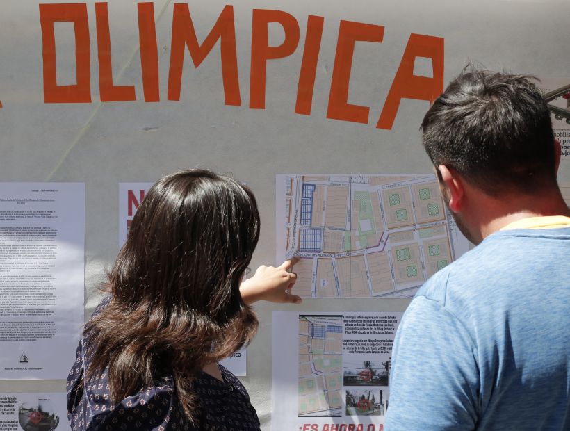Vecinos de Ñuñoa se oponen a proyecto inmobiliario y hacen plebiscito