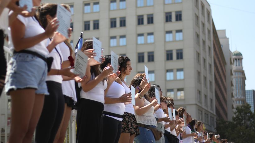 [FOTO] Revisa los cortes y desvíos que habrán en Santiago por la marcha del Día Internacional de la Mujer Trabajadora