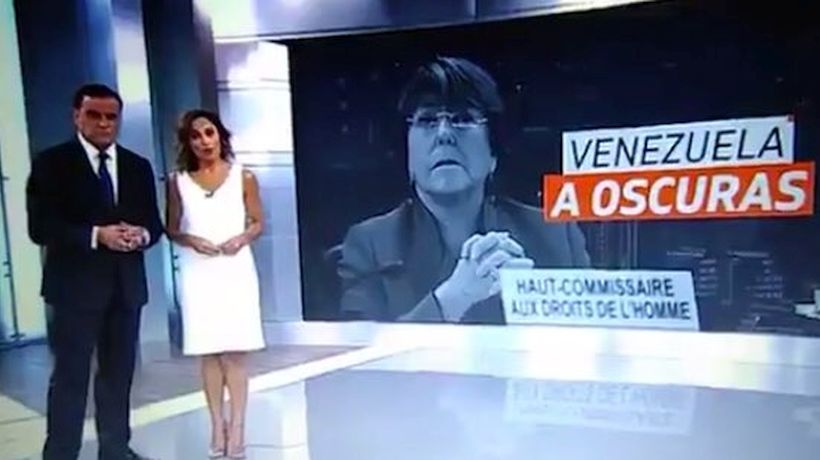 CNTV ha recibido más de 70 denuncias contra Canal 13 por imagen de Bachelet en nota de Venezuela