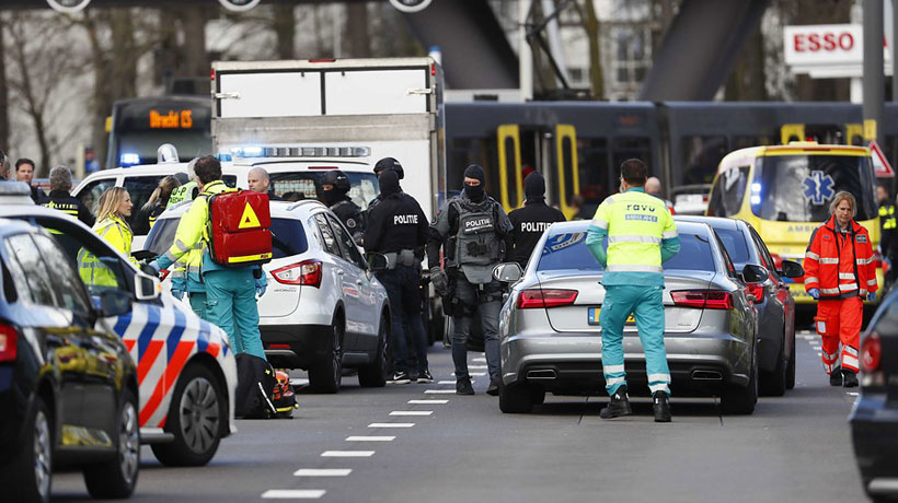Tiroteo en Holanda dejó varios heridos: policía investiga 