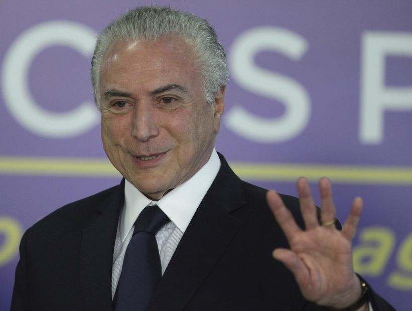 El ex presidente de Brasil Michel Temer fue detenido por el caso Lava Jato