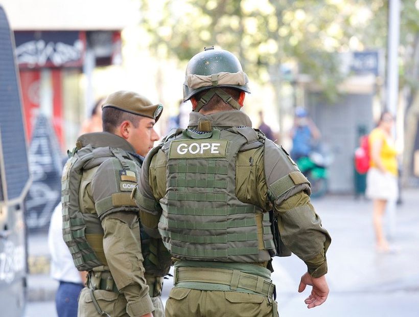 Distraído músico provocó amplio operativo policial en Santiago Centro