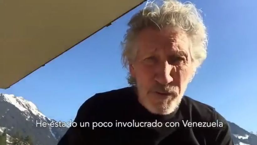 [VIDEO] Roger Waters manda saludo a concierto contra la injerencia extranjera en Venezuela