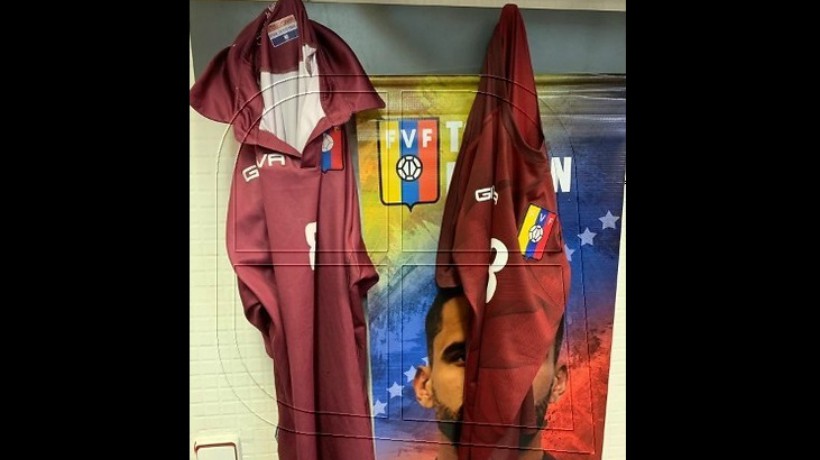 Capitán de la selección venezolana se indignó con marca  por improvisar camiseta