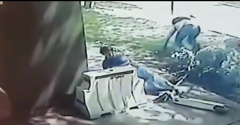 [VIDEO] Hombre en scooter protagonizó atropello en Las Condes