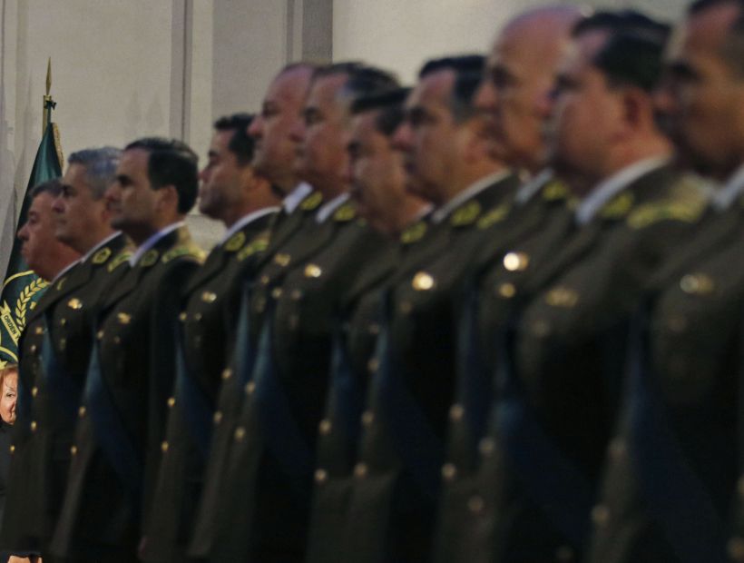 Fiscalía investiga a 130 generales de Carabineros por potencial uso ilícito de 
