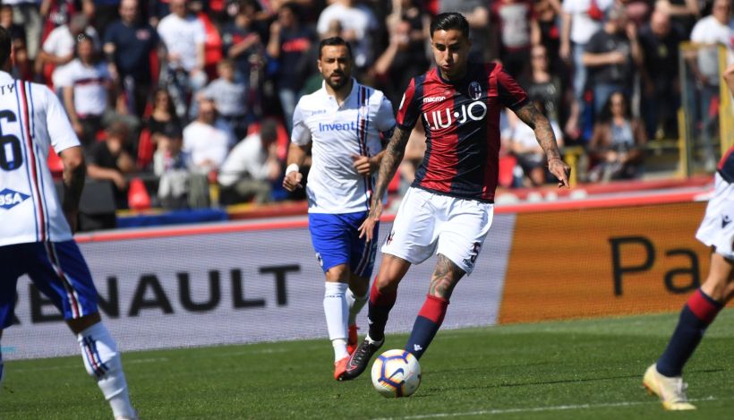 [VIDEO] Erick Pulgar anotó golazo de tiro libre en claro triunfo de Bologna en la Serie A