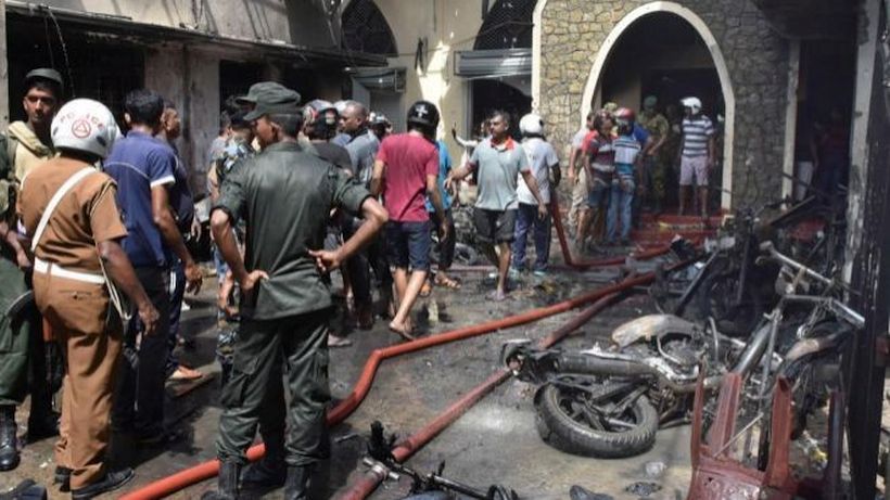 Resultado de imagen para atentados con bombas en Sri Lanka donde se ha elevado los muertos a 207
