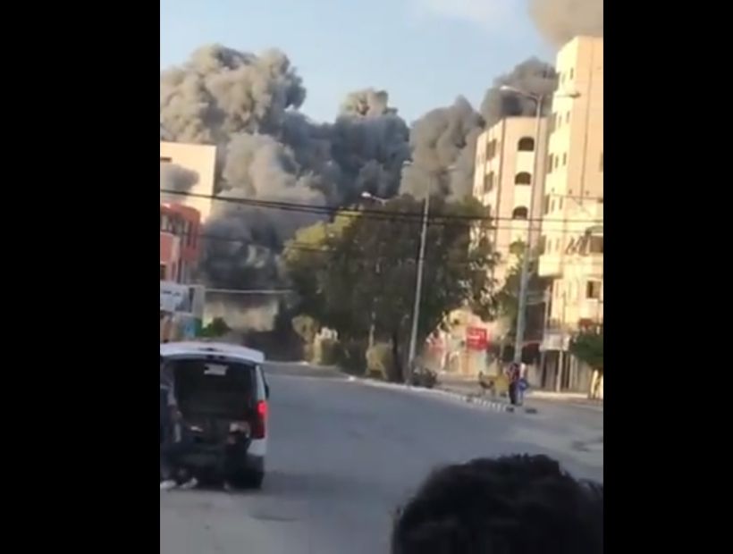 [VIDEO] Federación Palestina de Chile revela impactantes imágenes de bombardeo en Gaza