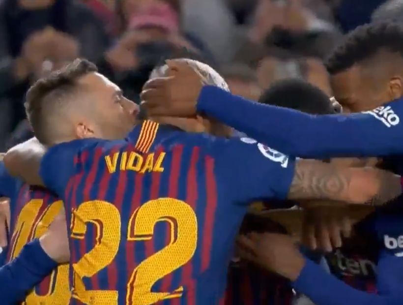 [EN VIVO] Barcelona vence al Getafe con gol de Arturo Vidal