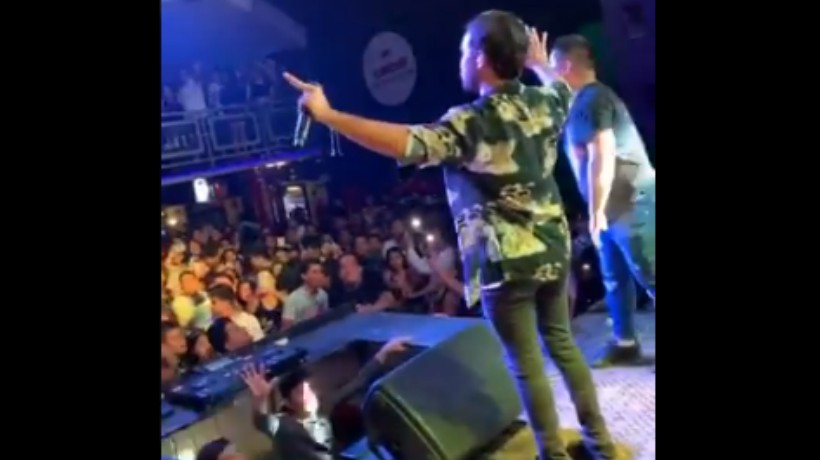 [VIDEO] Artista peruano fue sorprendido por terremoto en medio de concierto: 