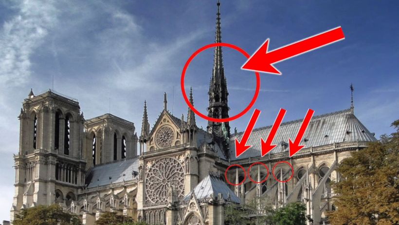 [Video] ¿Por qué no se cayó Notre Dame?: Youtuber española explica por qué la catedral francesa resistió el incendio del 15 de abril