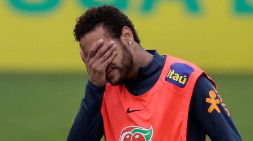 Neymar se aleja de la Copa América