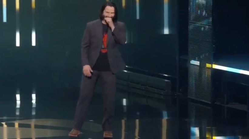 [VIDEO] Keanu Reeves se vuelve Trending Topic Mundial tras simpática aparición en evento E3 de Xbox