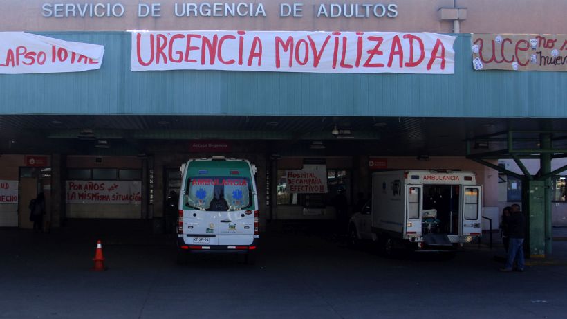 Comenzó instalación de modulos de campaña en el Hospital San José