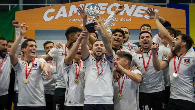 Colo Colo se coronó campeón invicto de la Segunda División de Futsal