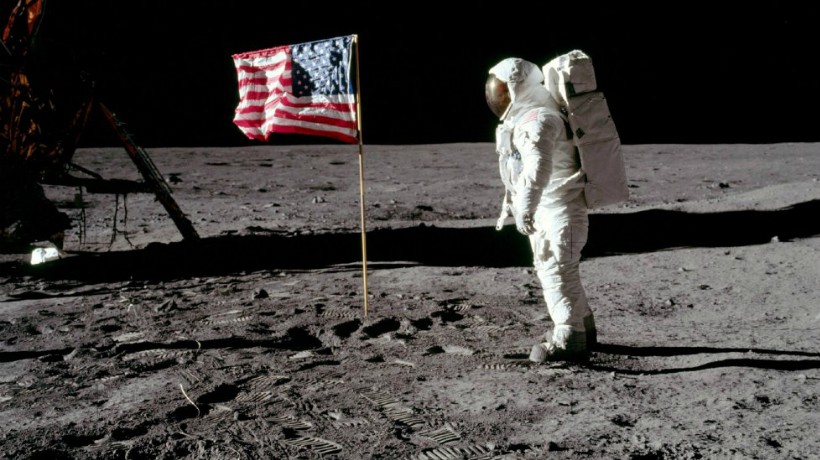 50 años de la llegada a la Luna: Astronauta del Apolo 11 regreso a la plataforma de lanzamiento