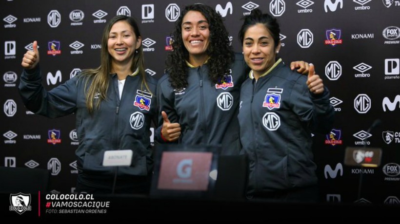 Colo Colo presenta a sus tres nuevas incorporaciones del equipo femenino