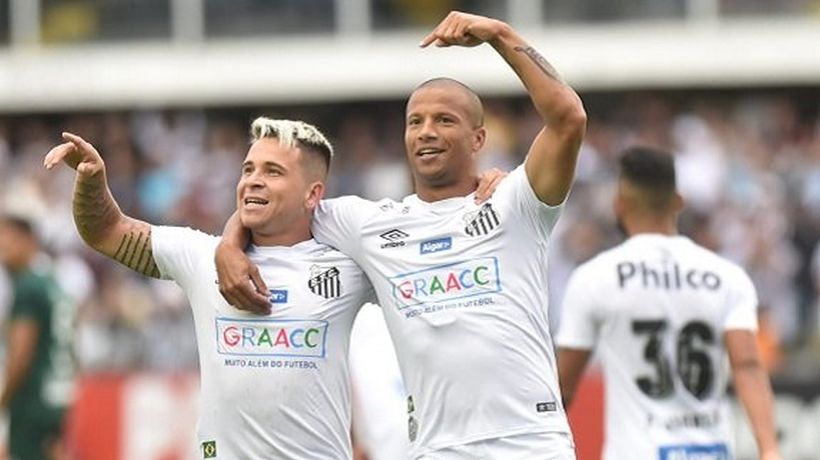 Santos de Sampaoli golea 6-1 al Goiás y se alza en la cima en Brasil