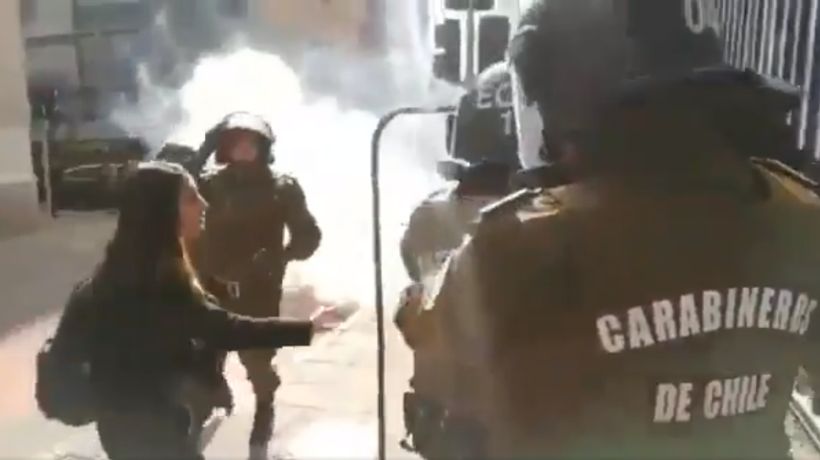 Defensora de la Niñez denunciará a Carabineros tras lesión por bomba lacrimogena a estudiante del Liceo N°1