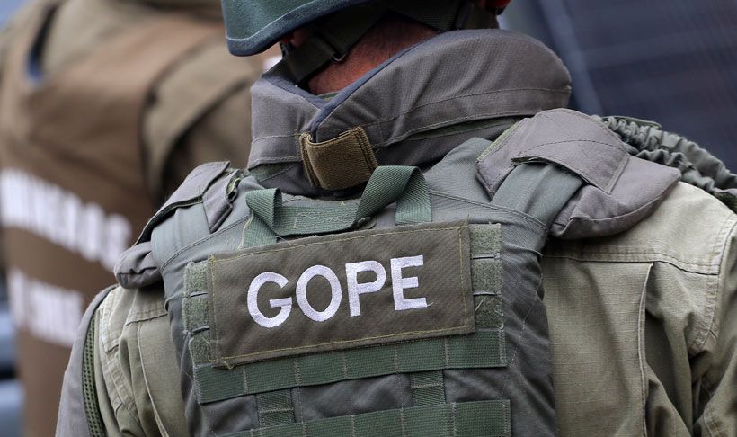 Alarma de artefacto sospechoso activó operativo del GOPE en Las Condes