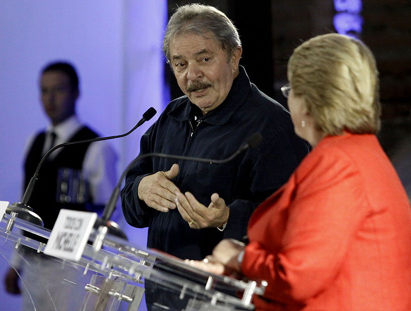 Lula da Silva también criticó a Bolsonaro por palabras en contra de Bachelet