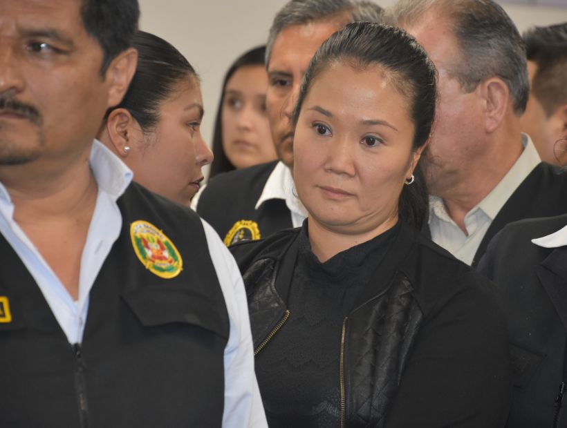 Líder opositora peruana Keiko Fujimori fue evacuada de prisión por 