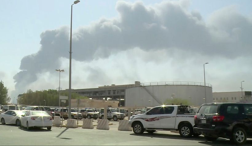 Precio del crudo se disparó 10% tras ataque a instalaciones de Aramco en Arabia Saudita