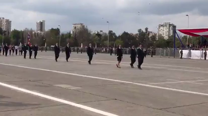[VIDEO] Por primera vez en la historia desfiló la PDI en la Parada Militar