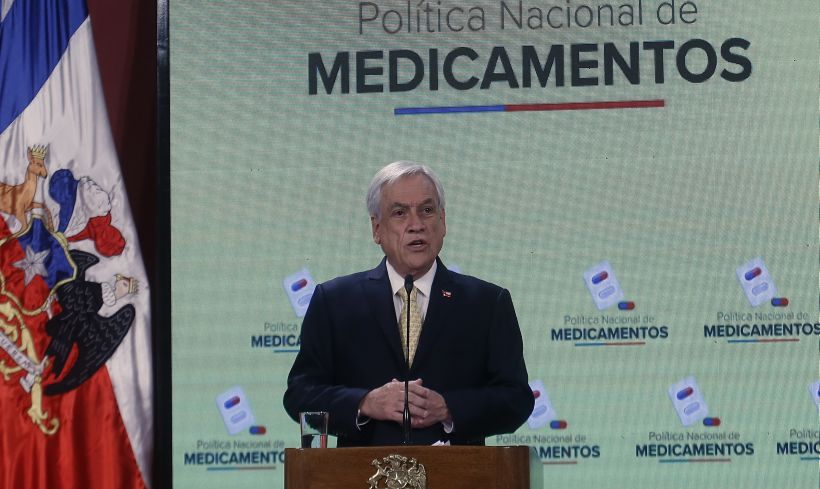 Piñera anunció 30 medidas para facilitar el acceso a medicamentos