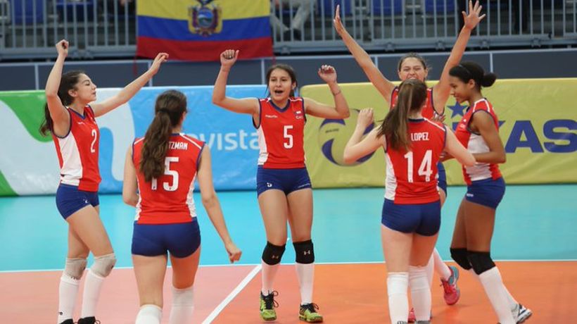 Vóleibol: Chile se corona campeón en el Sudamericano Femenino de U16