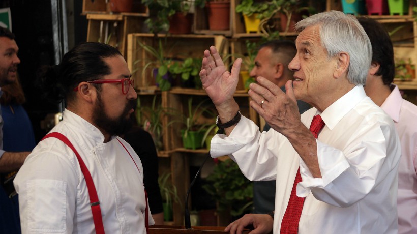 Chef mapuche aclaró que no sabía sobre la presencia del Presidente Piñera en su restorán
