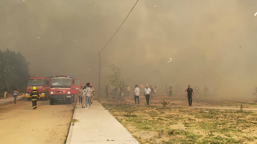 Actualizan Alerta Temprana para O'Higgins por amenaza de incendio forestal