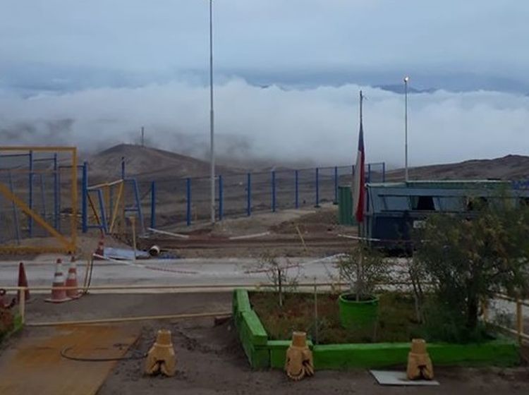 Calama Amanecio Bajo Un Manto De Neblina Despues De Leves