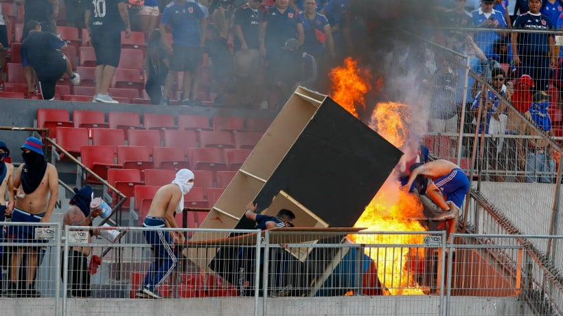 [VIDEO] Nuevos incidentes se registraron en el Estadio Nacional