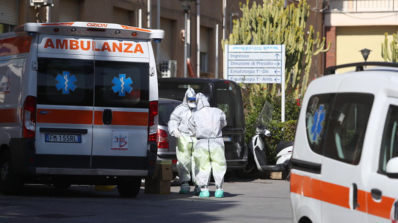 Italia confirmó séptima persona muerta por coronavirus y elevó el número de contagiados