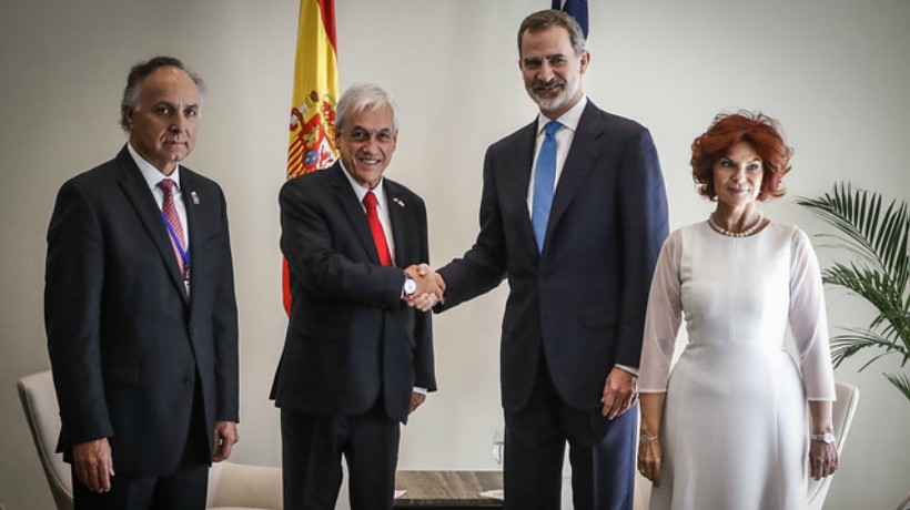 Presidente se reunió con el rey Felipe VI de España