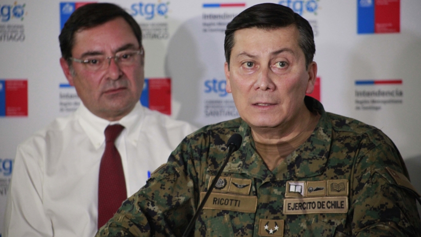 General Ricotti aumentará controles de identidad para enfrentar expansión del Covid-19 en la RM