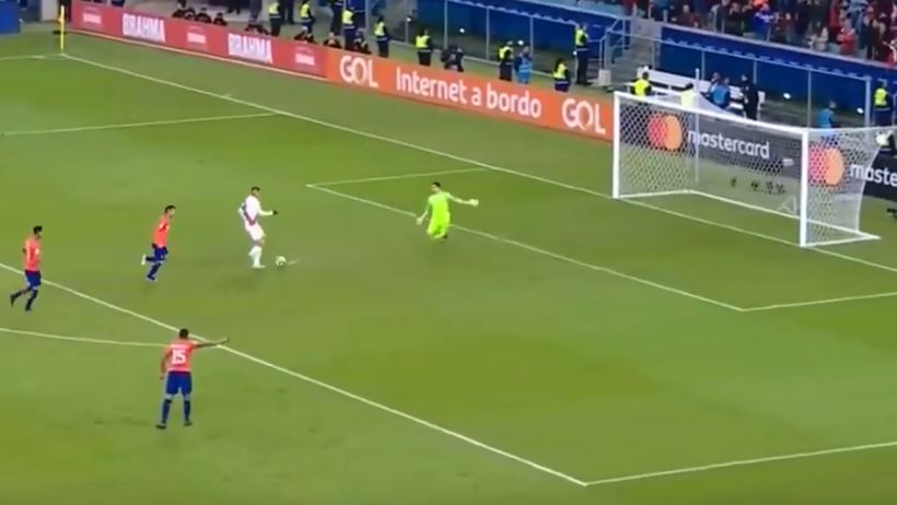 [VIDEO] Con gol de Perú a Chile la Conmebol llamó a la prevención: 