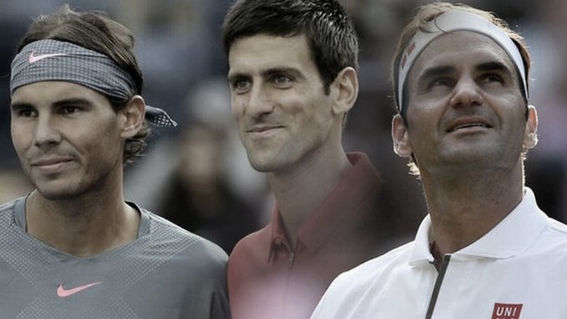 Djokovic, Federer y Nadal crearían fondo de ayuda para tenistas golpeados por el Covid-19